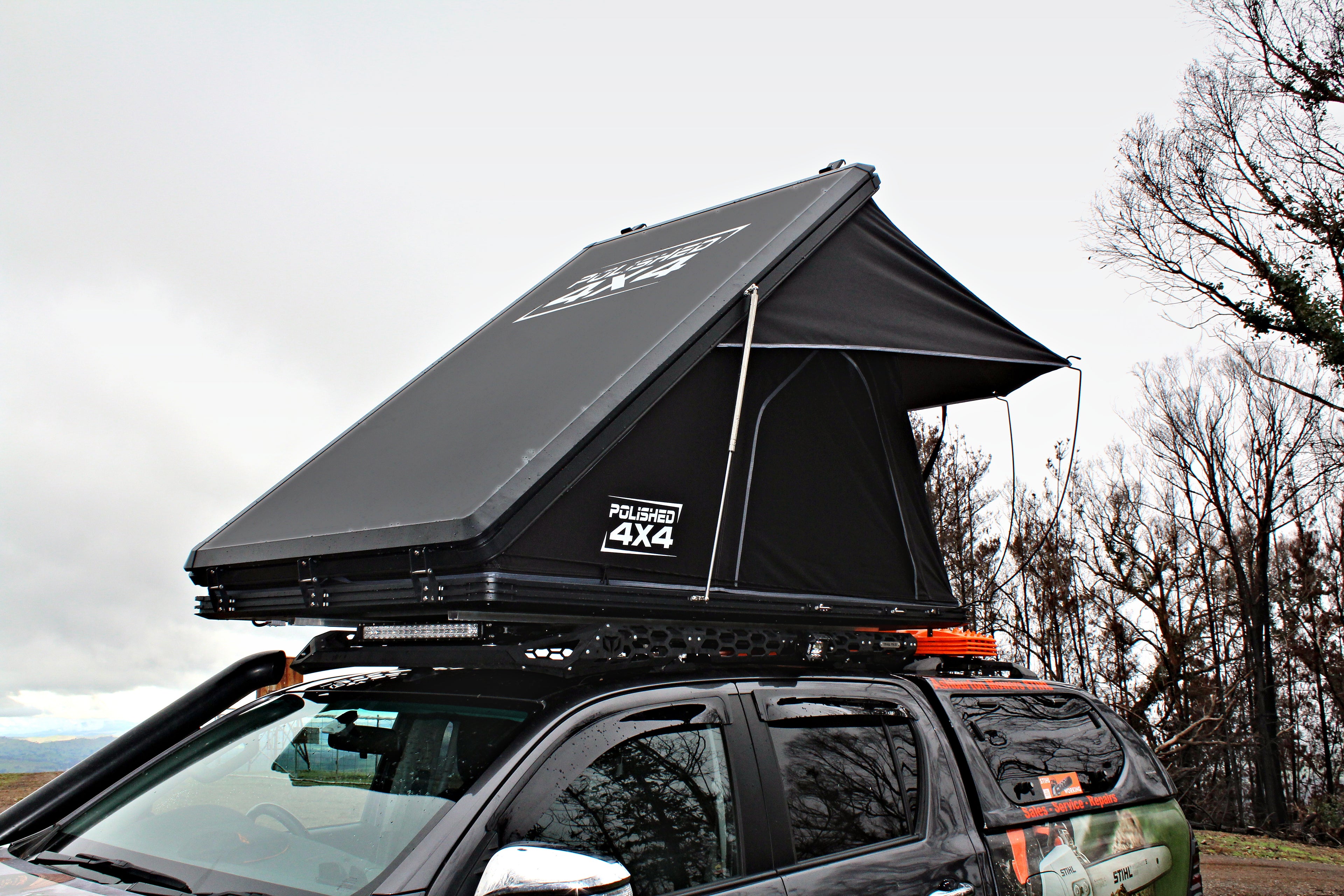 Polished T1 Hardshell Rooftop Tent